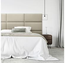 Textilpanel Solid creme-beige 30x60cm-thumb-6 Textilpanel Solid creme-beige 30x60cm-thumb-6