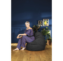 Sittsäck SITTING POINT Beanbag Alfa XL ca 220L svart 70x110cm
