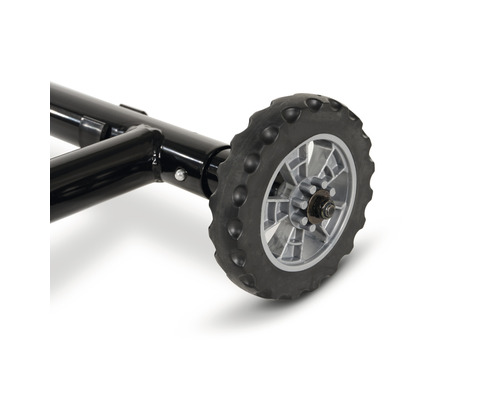 Hjul med ram för transportanordning