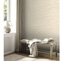 Tapet A.S. CRÉATION Sten beige-vit 10,05x0,53m-thumb-5