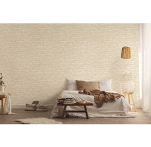 Tapet A.S. CRÉATION Sten beige-vit 10,05x0,53m-thumb-4