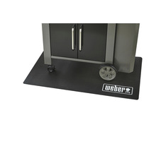 Weber grillmatta under en grill