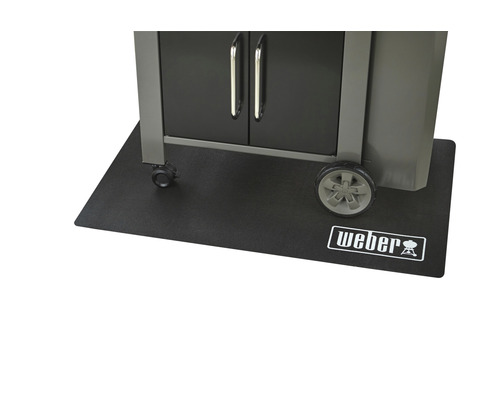 Weber grillmatta under en grill