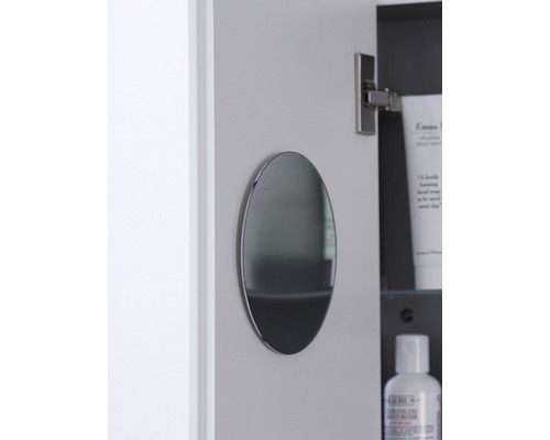 Oval sminkspegel för väggmontering i badrummet