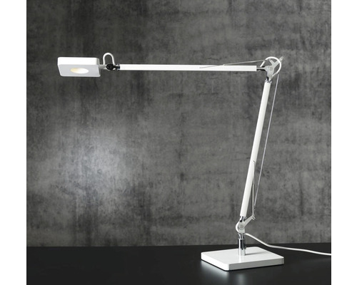 Modern skrivbordslampa med LED-belysning