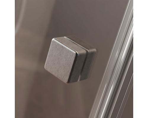 Fyrkantigt dörrhandtag av metall