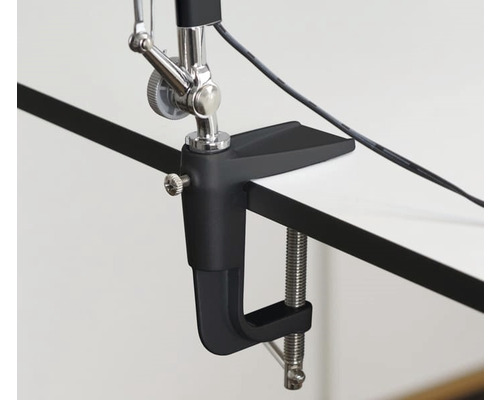 Bordsklämma för lampa för montering på en bordsskiva