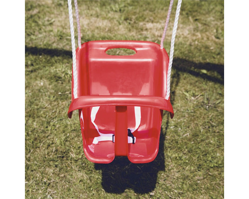 Barn gunga av plast med repupphängning