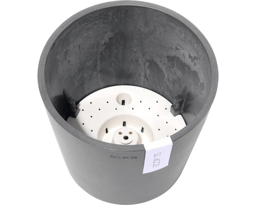 Ecopots blomkruka med bevattningsinsats