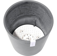 Blomkruka ECOPOTS Amsterdam Ø30x26cm grå