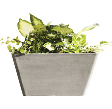 Blomkruka ECOPOTS 31x31x15,5cm taupe