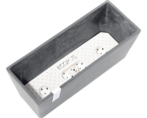 ECOPOTS planteringslåda med bevattningsinsats