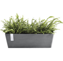 Blomkruka ECOPOTS Bruges 55x17x17cm grå
