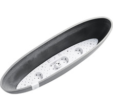 Ecopots planteringskärl i avlång form med bevattningsinsats