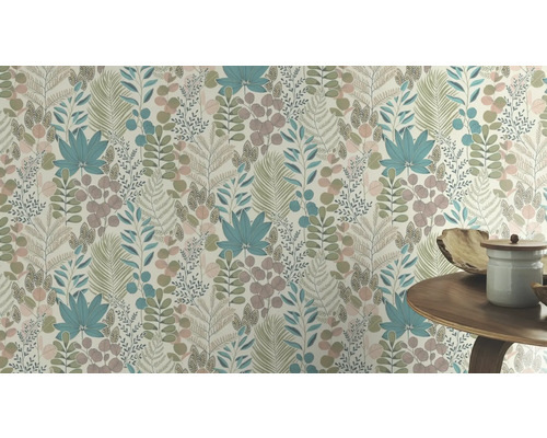 Tapet med växtmönster