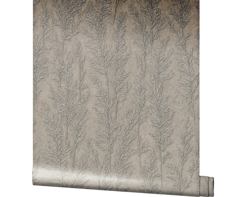 Tapetrulle med växtmönster