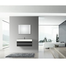 LED-spegel DSK Silver Hollywood 80x60cm