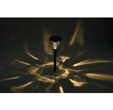 Solarlampa för trädgården med ljuseffekter