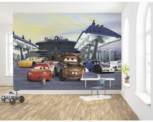 Fototapet med Bilar-tema för barnrum