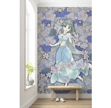 Fototapet KOMAR Jasmin Colored flowers 4 delar 200x280cm DX4-079