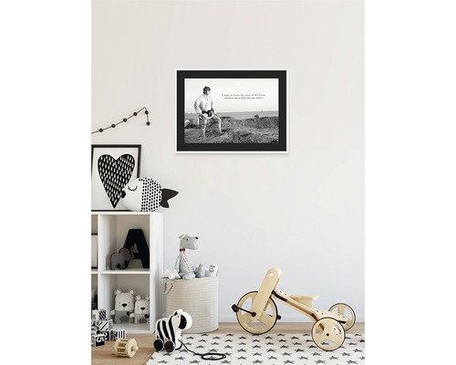 Dekorativt barnrum med Star Wars väggmålning