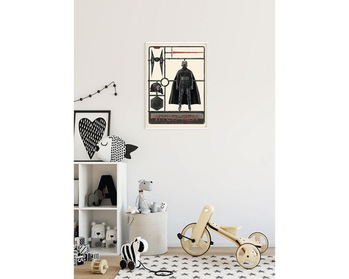 Dekorativ Kylo Ren affisch i barnrummet