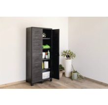Förråd Woody stort 78x46x182cm antracit-thumb-4 Förråd Woody stort 78x46x182cm antracit-thumb-4
