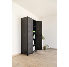 Förråd Woody stort 78x46x182cm antracit-thumb-2 Förråd Woody stort 78x46x182cm antracit-thumb-2
