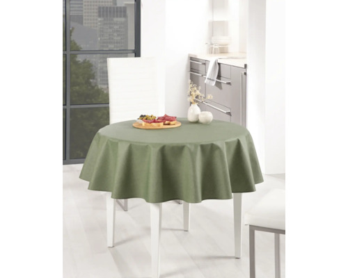 Bordsduk rund mossgrön 140cm Bordsduk rund mossgrön 140cm
