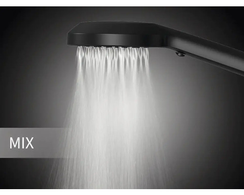 Duschhuvud med vattenstråle