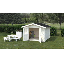 Friggebod PALMAKO Lotta 11m² (7,3m²) 276x276cm impregnerad-thumb-1