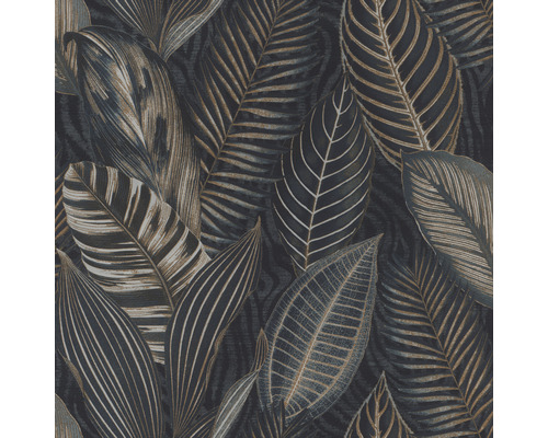 Tapet med tropisk bladdesign