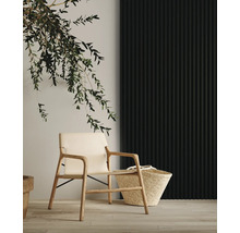 Dekorpanel Linea slim 3 grön/svart 15x265cm