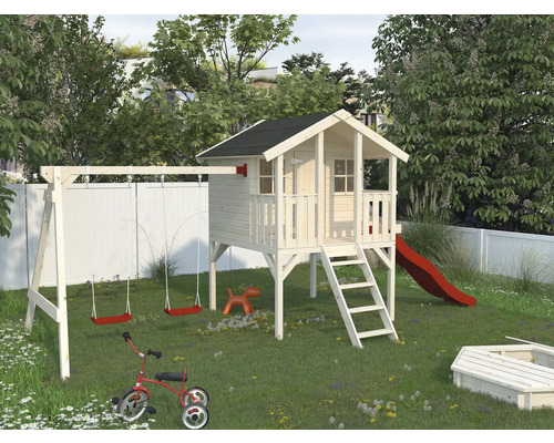 Lekstuga PALMAKO Toby 2,2m² 421x284x287cm trä Lekstuga PALMAKO Toby 2,2m² 421x284x287cm trä