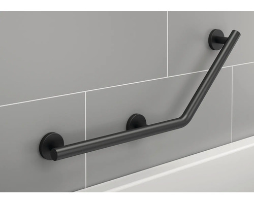 Vinkelhandtag för montering i badrummet.