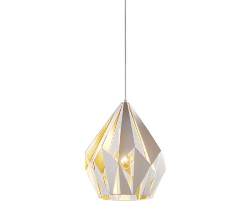 Pendellampa med geometrisk design