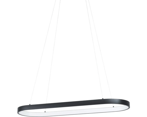 Oval hänglampa med LED