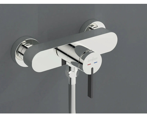 Väggmonterad duschblandare