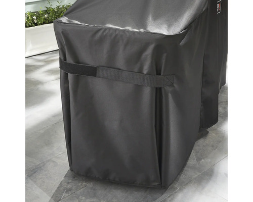 Skyddshölje för trädgårdsredskap med kardborreband