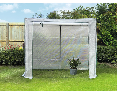Tomatväxthus 200x77x169/150cm vit Tomatväxthus 200x77x169/150cm vit