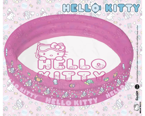 Plaskdamm med Hello Kitty-motiv