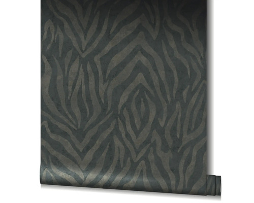 Tapetrulle med zebramönster