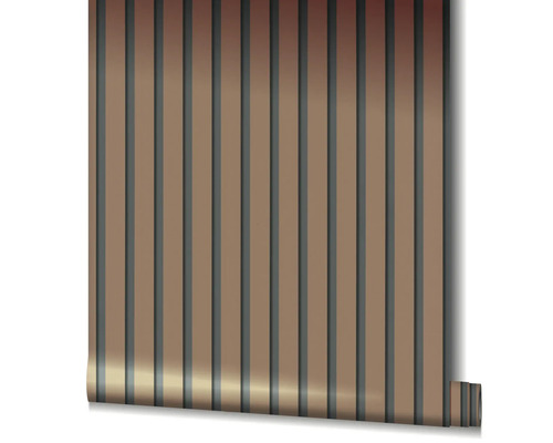 Tapetrulle med randigt mönster