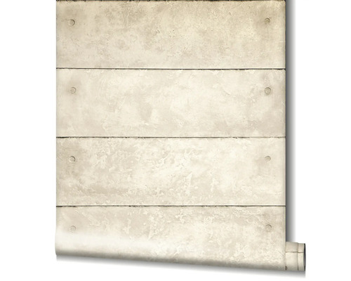 Tapetrulle med betongutseende