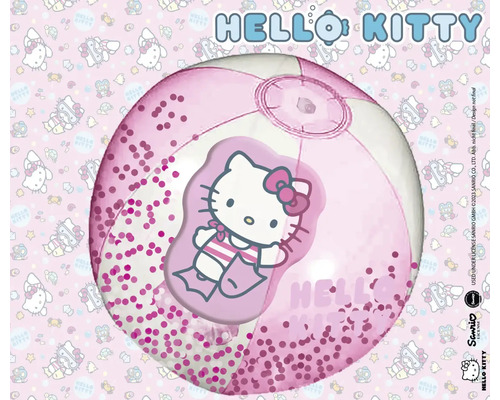 Badboll med Hello Kitty-motiv