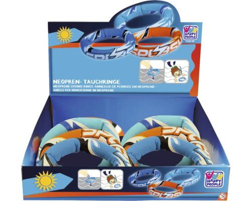 Dykringar av neopren i försäljningsdisplay