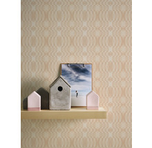 Tapet A.S. CRÉATION Retro geometrisk beige 10,05x0,53m