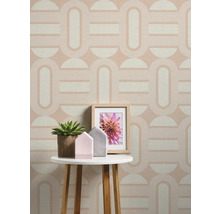 Tapet A.S. CRÉATION Retro beige 10,05x0,53m