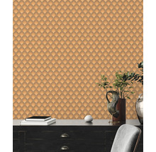 Tapet A.S. CRÉATION Retro grafisk brun 10,05x0,53m
