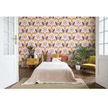 Tapet A.S. CRÉATION Retro blom lila 10,05x0,53m